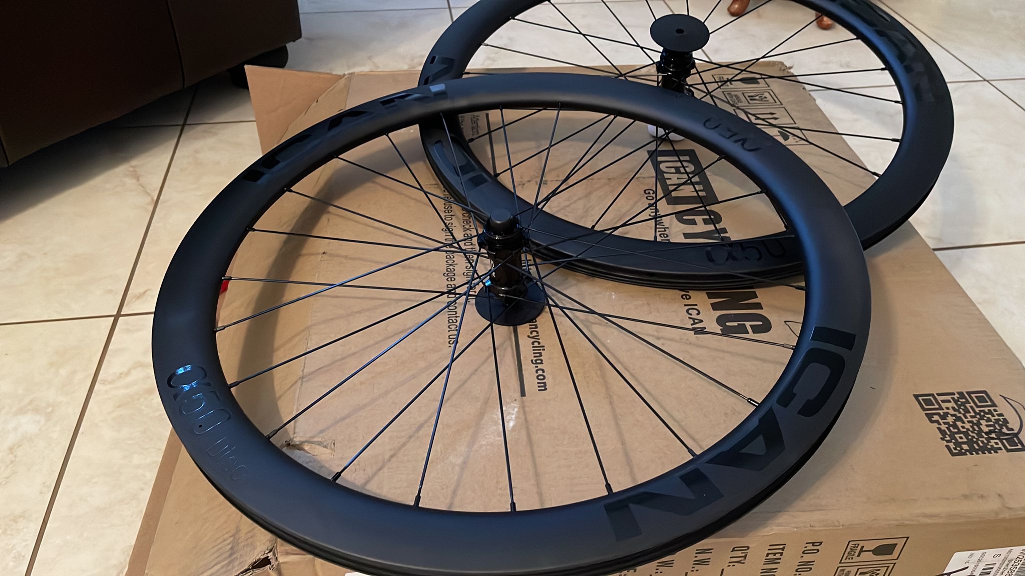 700C Bike Wheels 50 disc | ICAN Wielen