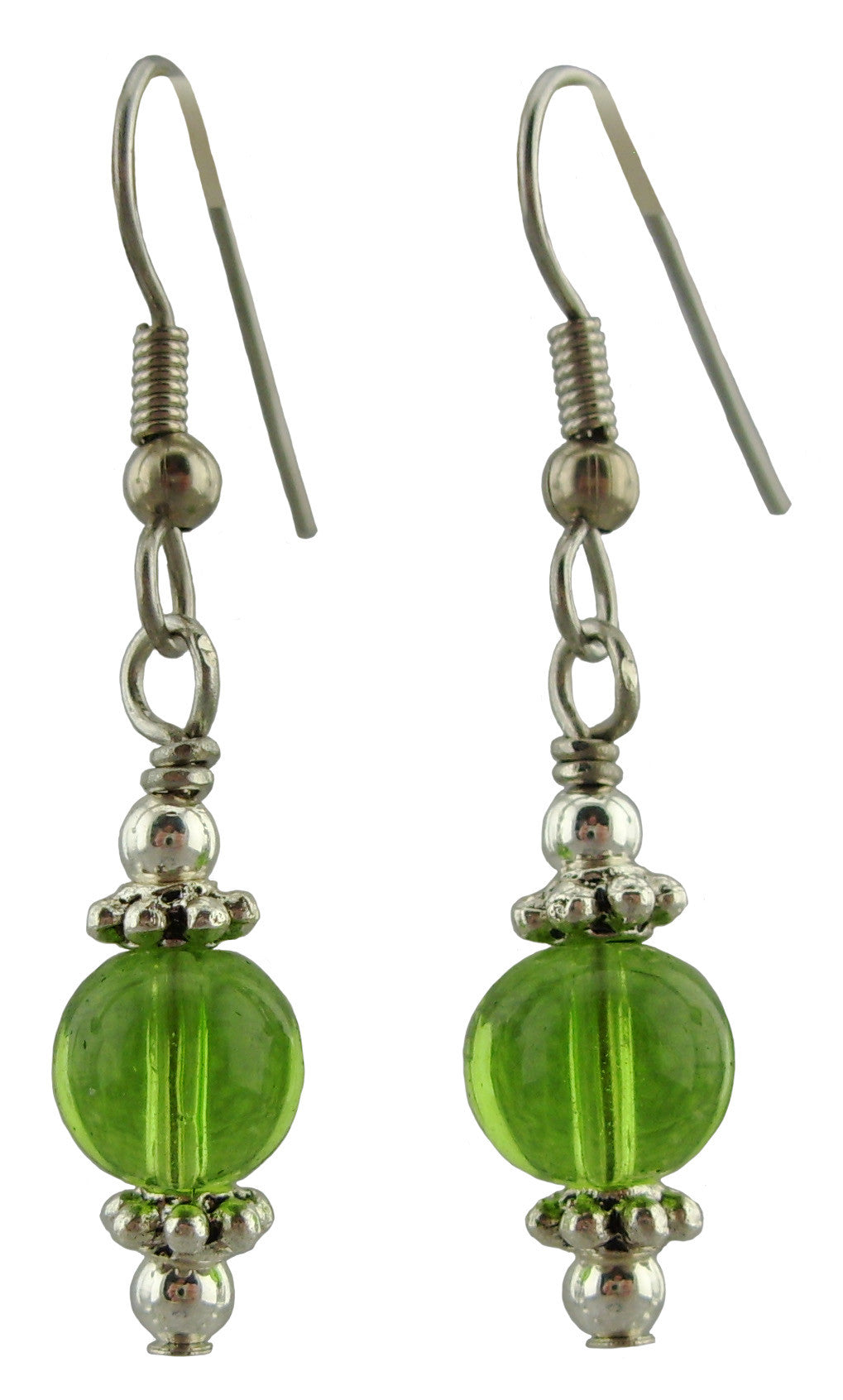 Spring Green Drop Earrings | Unique Creations by Amy | Funky handmade ...