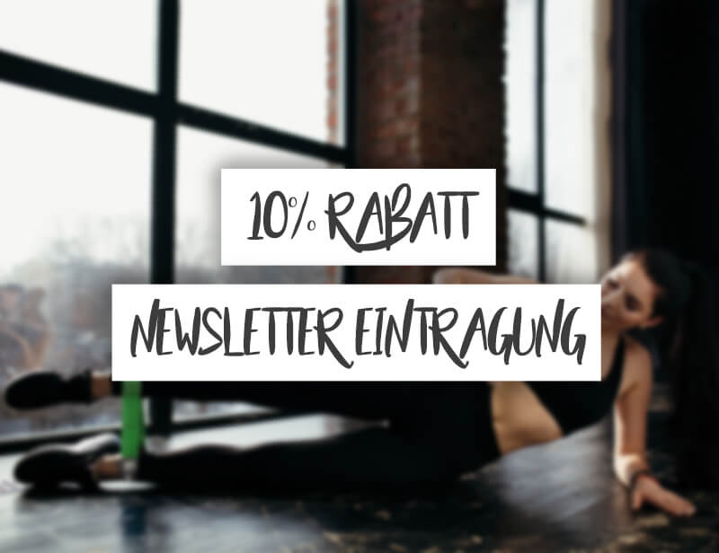 10% Rabatt bei Eintragung zum Newsletter