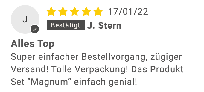 Kundenbewertung