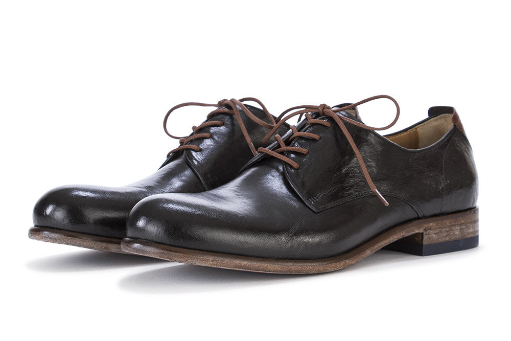 black leather derby shoes mens