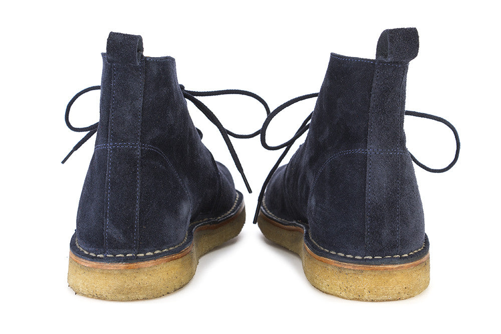 desert boots blue suede