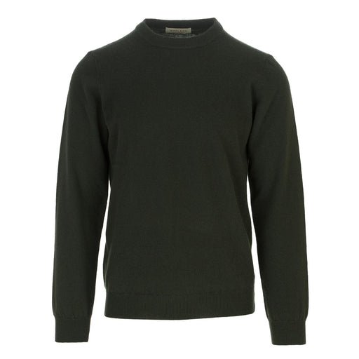 wool and co mens sweater dark green