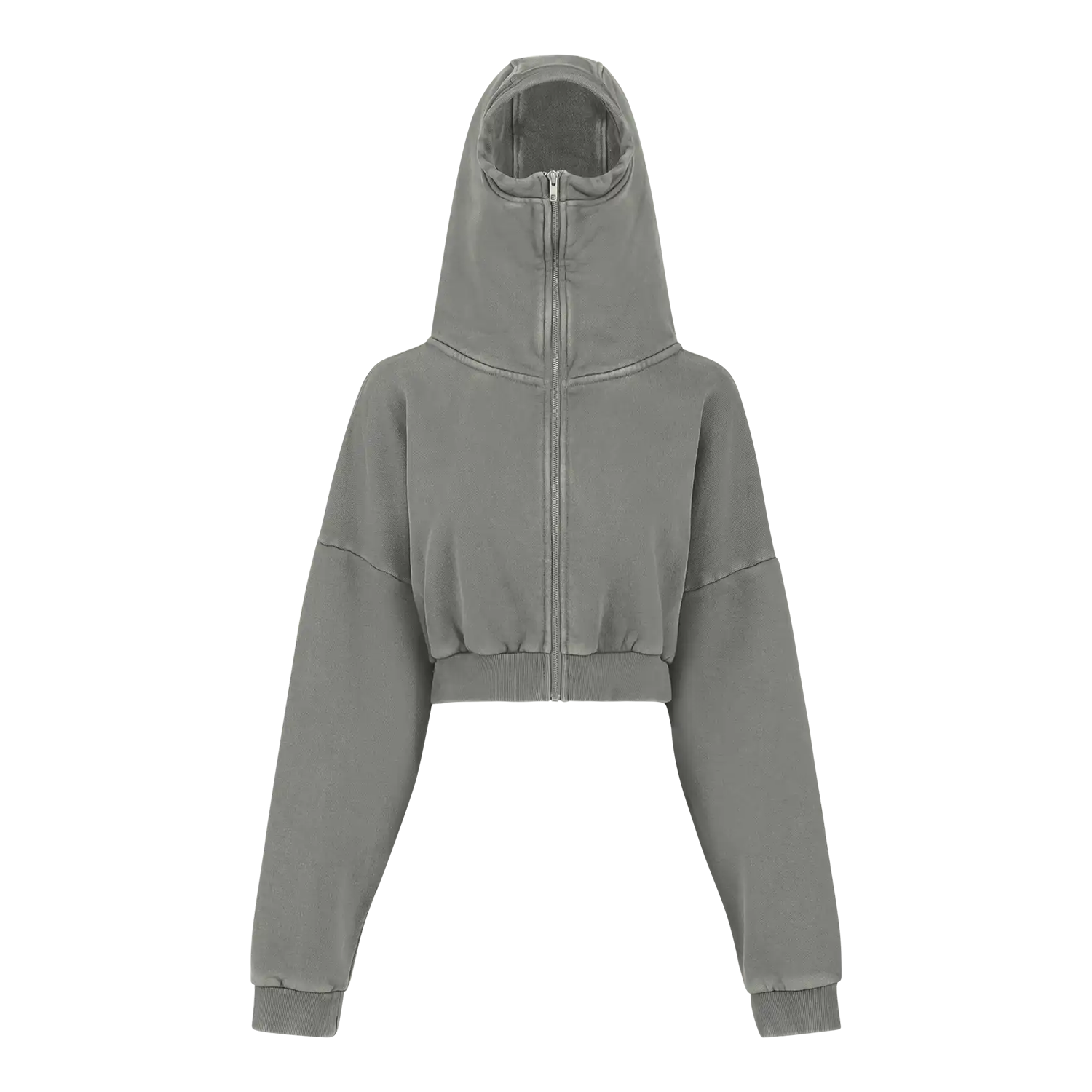 CROPPED FULL ZIP RHINO