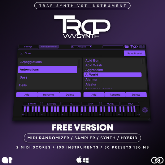 TrapSynth (VST) FREE VERSION