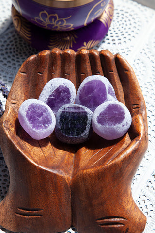 Amethyst Seer Stones | Crystal Karma by Trina