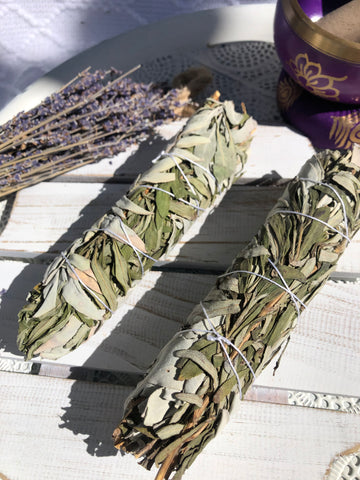 Sage and Lavender Smudge Sticks | Crystal Karma by Trina