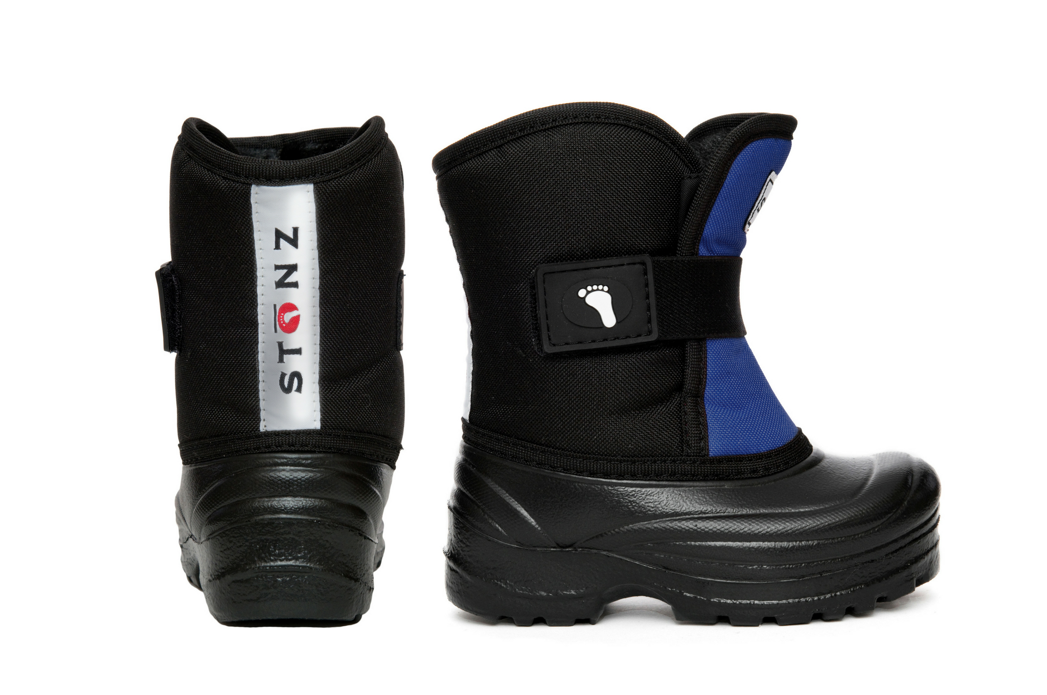 Scout Winter Boots Weather-resistant | Reflective Grey/Black - Stonz Toddlers for Shoes | 