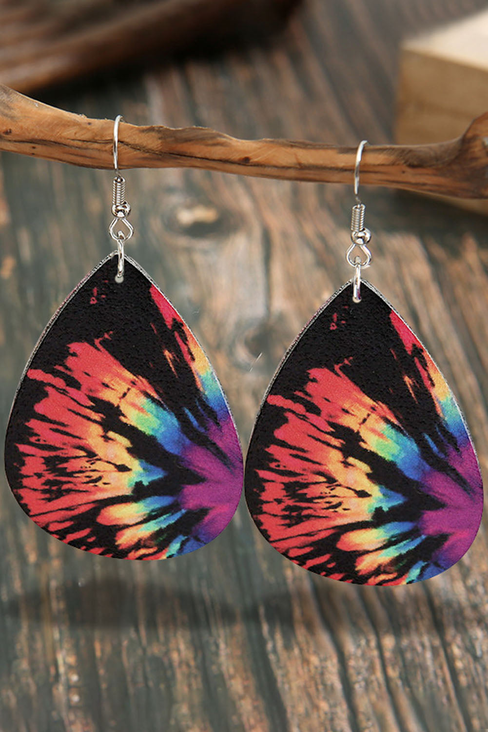 BH01942-22, Butterfly Tie Dye Earings