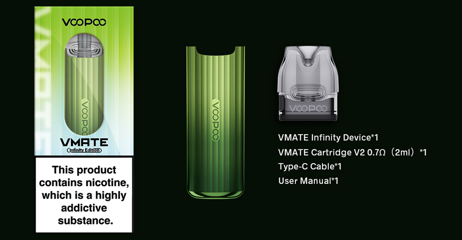 VooPoo VMATE Infinity Edition Pod Kit, VMATE Pod Kit, VMATE Infinity Pod Kit, VMATE Pod Kit In Uk