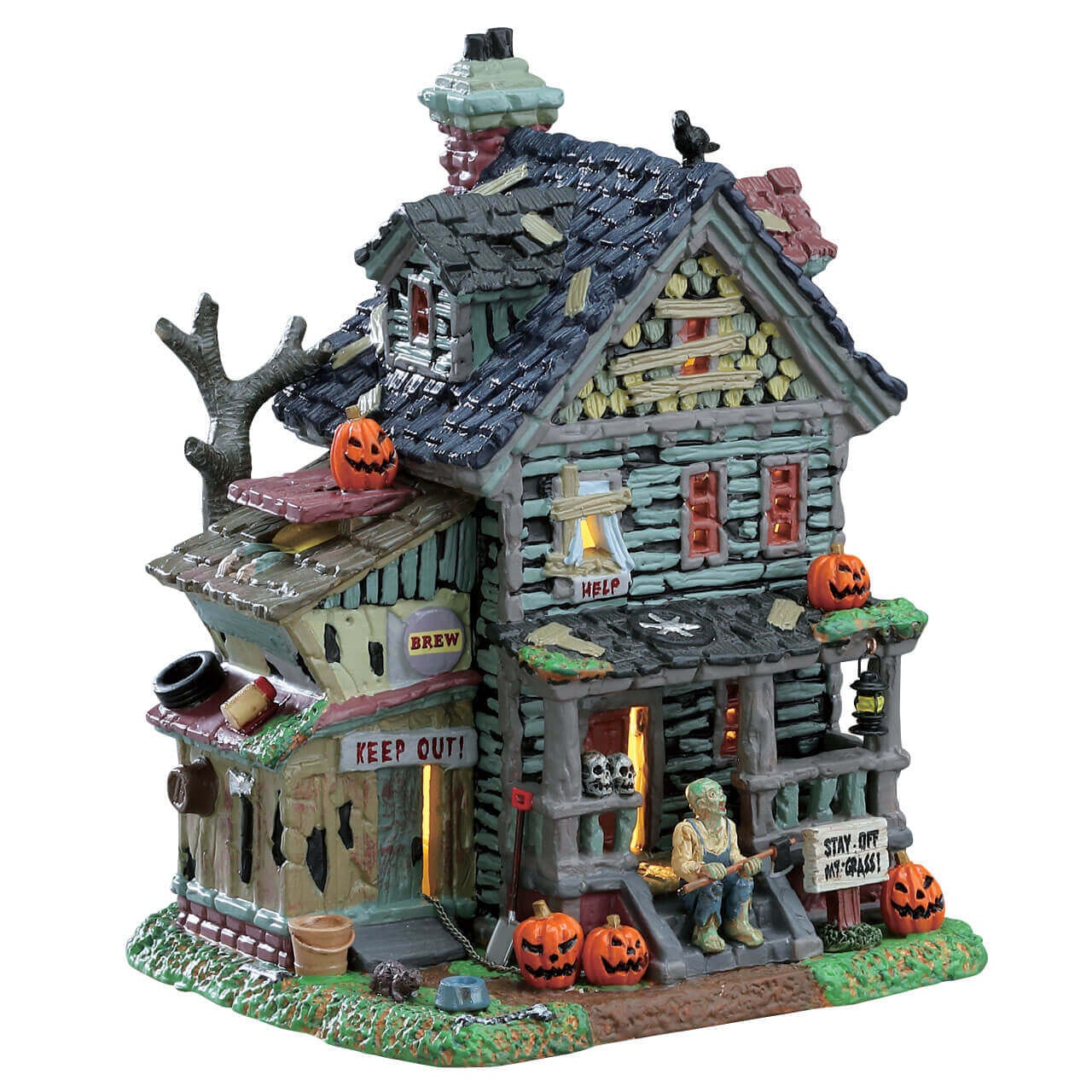 Spooky Town Creepy Neighborhood House – The Christmas Shop