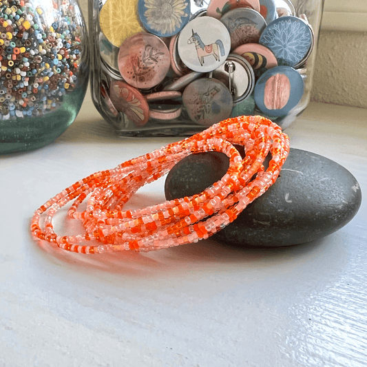 Seed Bead Bracelet - Teal – Pearls And Rocks