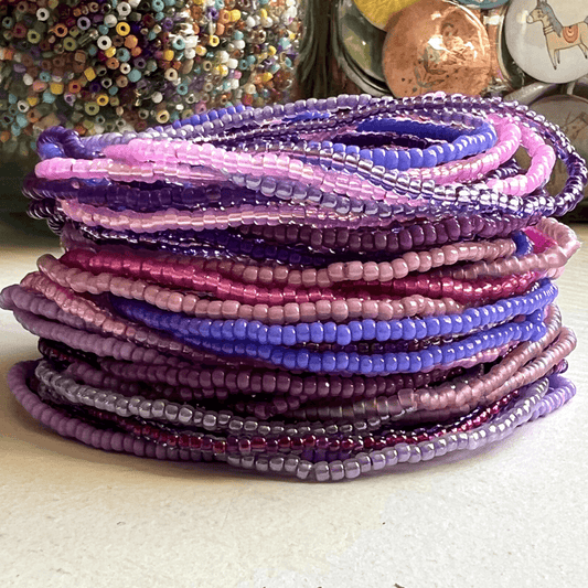 Purple Passion Bead Bracelets