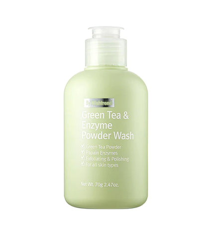 BY WISHTREND GREEN TEA & ENZYME POWDER WASH