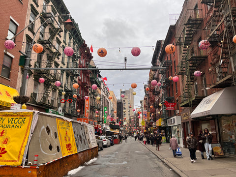 Mott Street in Chinatown