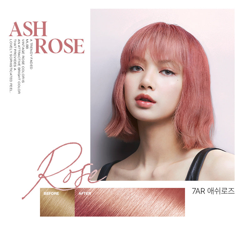 Mise En Scene Hello Bubble Hair Dye 7AR Ash Rose – oo35mm