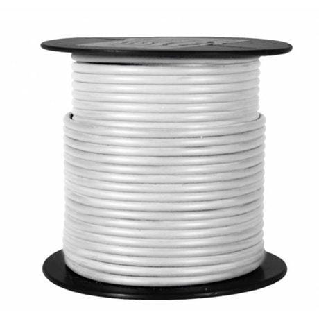 12 Gauge GPT Wire, White - 15' Spool
