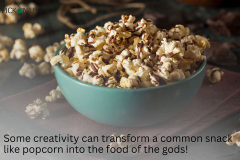 transform a common snack like popcorn into the food of the gods!