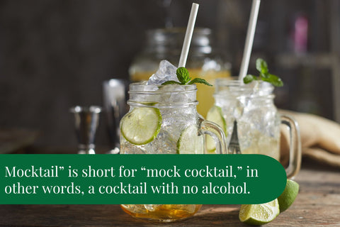 mocktail is short for mock cocktail