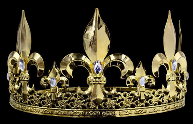 King Round Crown Gold 4.25