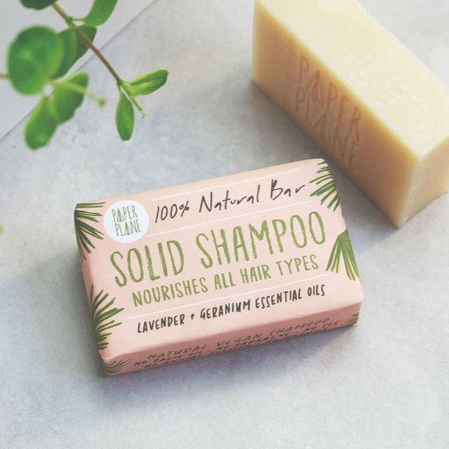 Solid Shampoo Lavender Geranium Bar