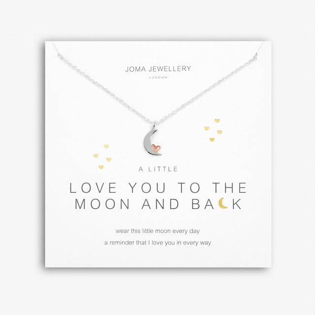 A Little Love You to the Moon Pendant Necklace