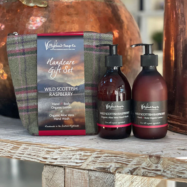 Wild Scottish Raspberry Hand Care Gift Set