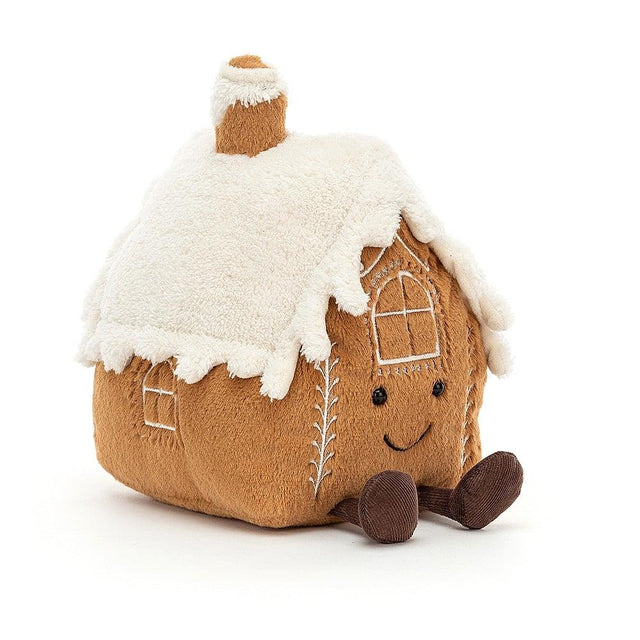 Amuseable Gingerbread House Soft Toy