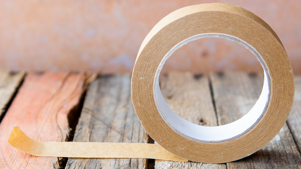 A roll of paper tape
