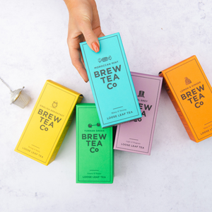 Multicoloured Brew Tea loose tea gift boxes
