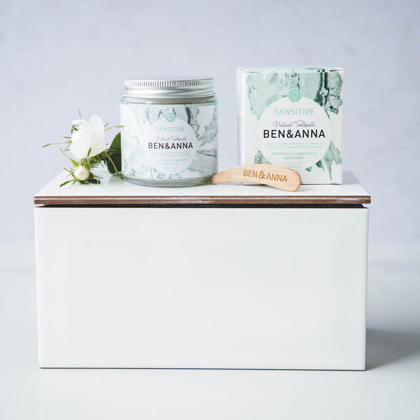 Natural sensitive toothpaste by Ben & Anna