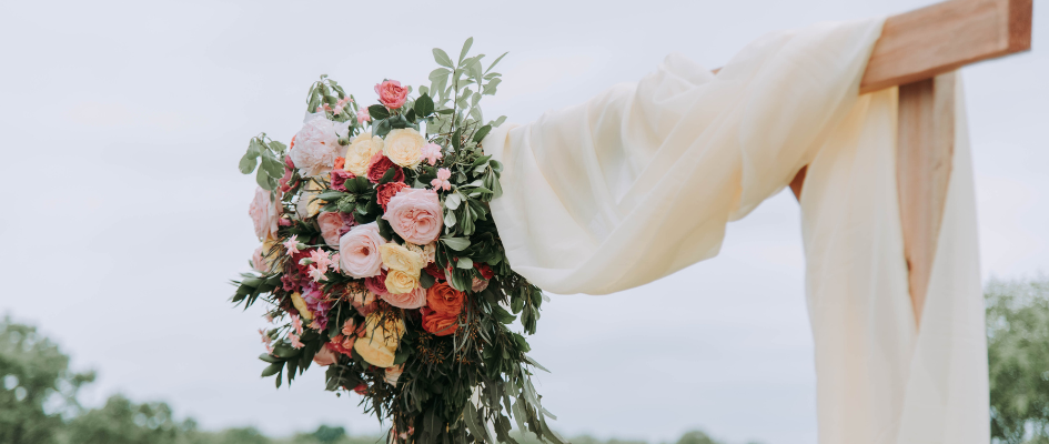 Eco-friendly wedding flowers