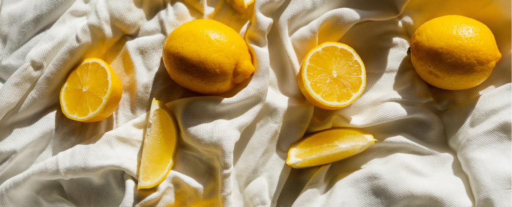 Lemons, natural cleaning products