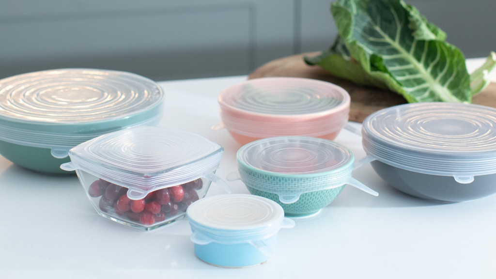 Airtight Silicon Lids Food Storage