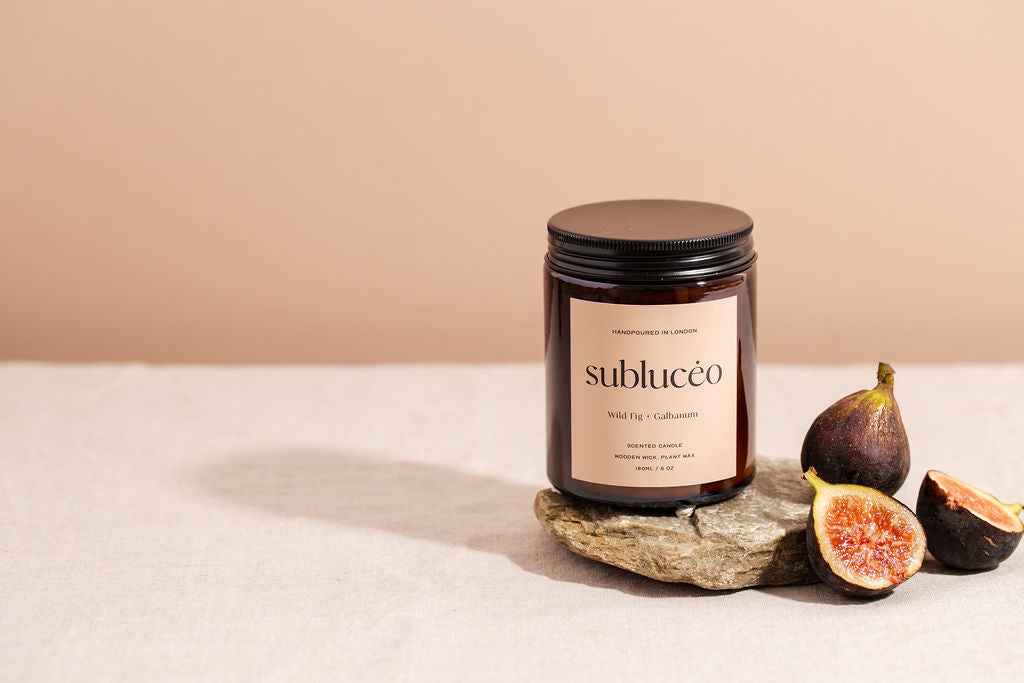 Wild Fig Soy Wax Candle - Subluceo - Life Before Plastic