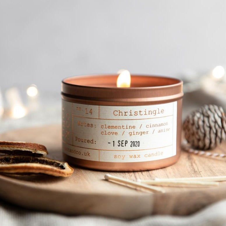 Christingle Soy Wax Candle - Tiger & Co - Life Before Plastic