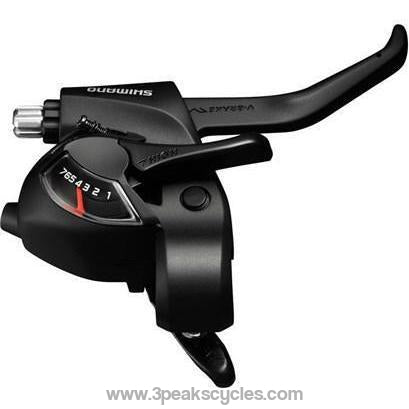 shimano v brake 7 speed shifter