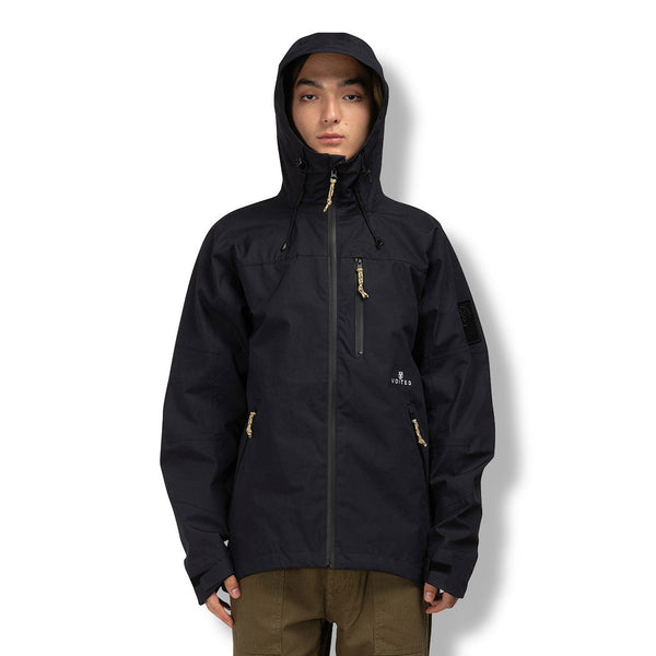 Alpha V-HJT1 Hooded Waterproof Jacket in 10K High Density Cotton ...