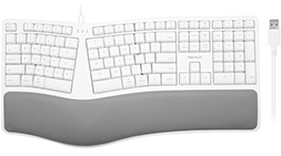 Macally Ergonomic USB-A Keyboard
