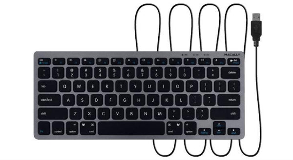 satechi wired keyboard for mac space grey