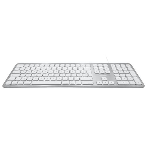 wired keyboard for mac with extra usb ports