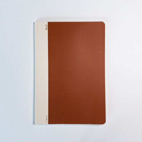 B6 Penco Hightide Cheesecloth Notebook Rust Japan Stationery
