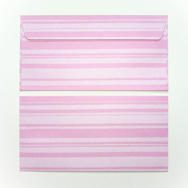 Mino Pink Japanese Paper Envelopes. Set of 10. – Japan Stationery