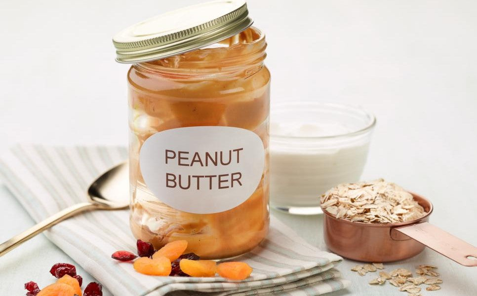 Peanut Butter Jar Overnight Oats