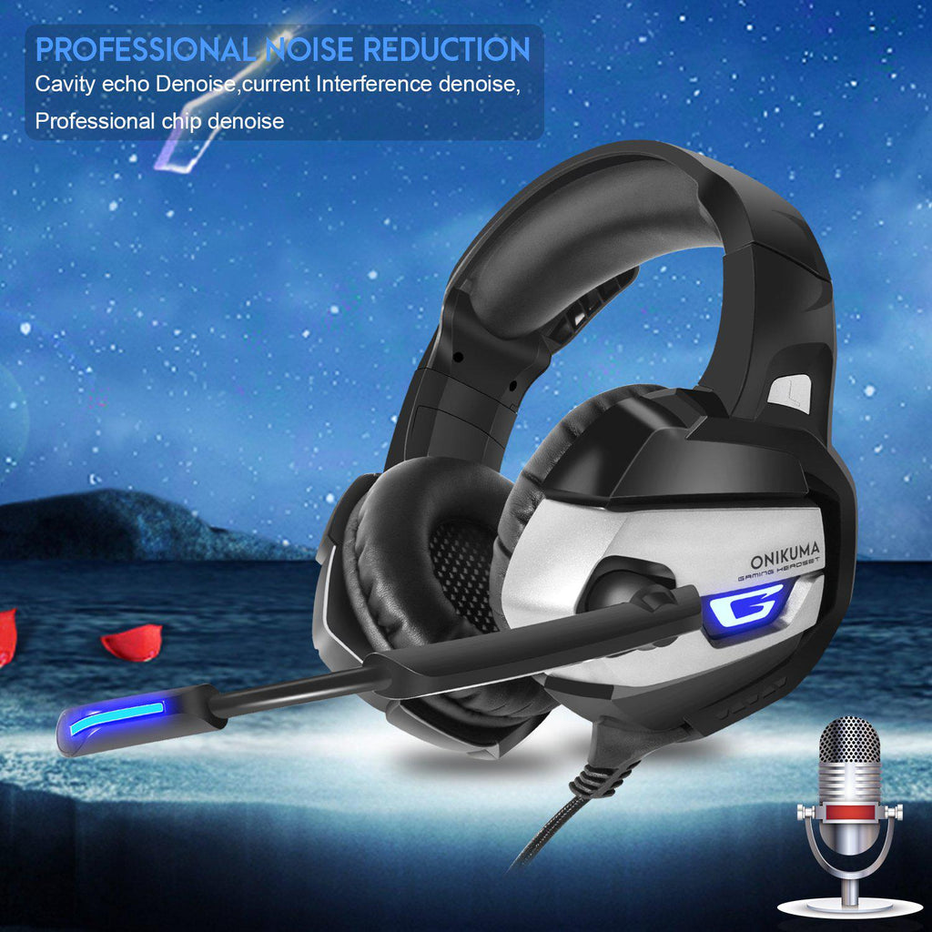 Onikuma K5 Over Ear Wired Gaming Headset