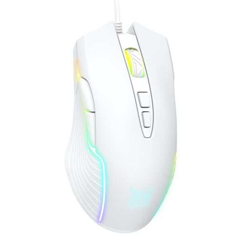 ONIKUMA CW905 6400 DPI Wired Gaming Mouse with Breathing LED Colors