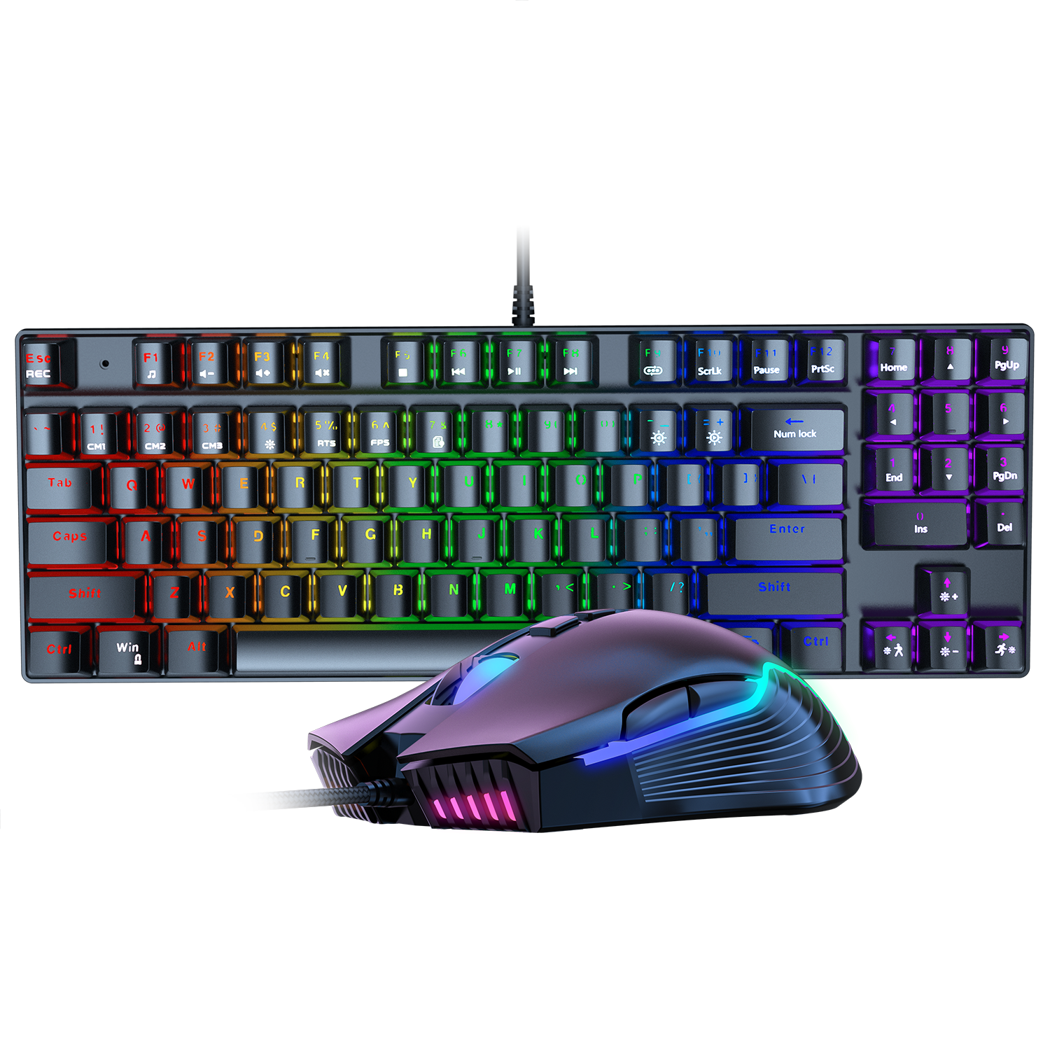 ONIKUMA G26 Wired Mechanical Keyboard and CW905 Wired Gaming Mouse Set – Onikuma  Gaming