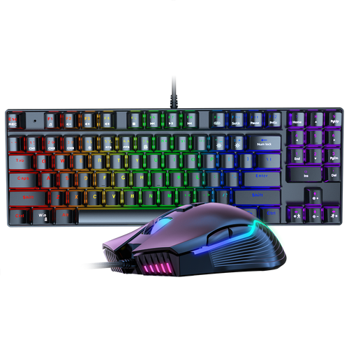 ONIKUMA G26 Wired Mechanical Keyboard and CW905 Wired Gaming Mouse Set