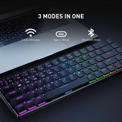 ONIKUMA G29 Mechanical Keyboard Triple Wireless bluetooth5.0 + 2. – Gaming