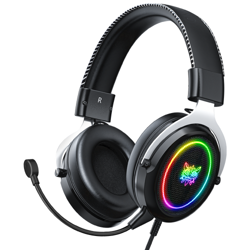 ONIKUMA X10 RGB Wired Gaming Headset with Detachable Mic